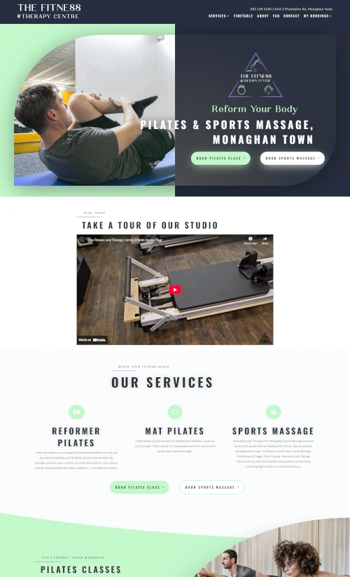 Web Design Portfolio Example